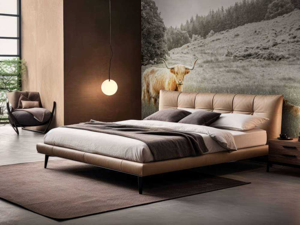 Szkocki wyżyn z cielakiem