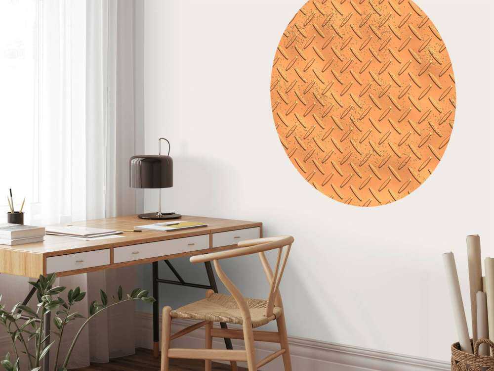 Brązowa płyta metalowa