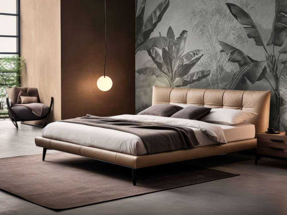 Drzewa bananowe w czerni i bieli