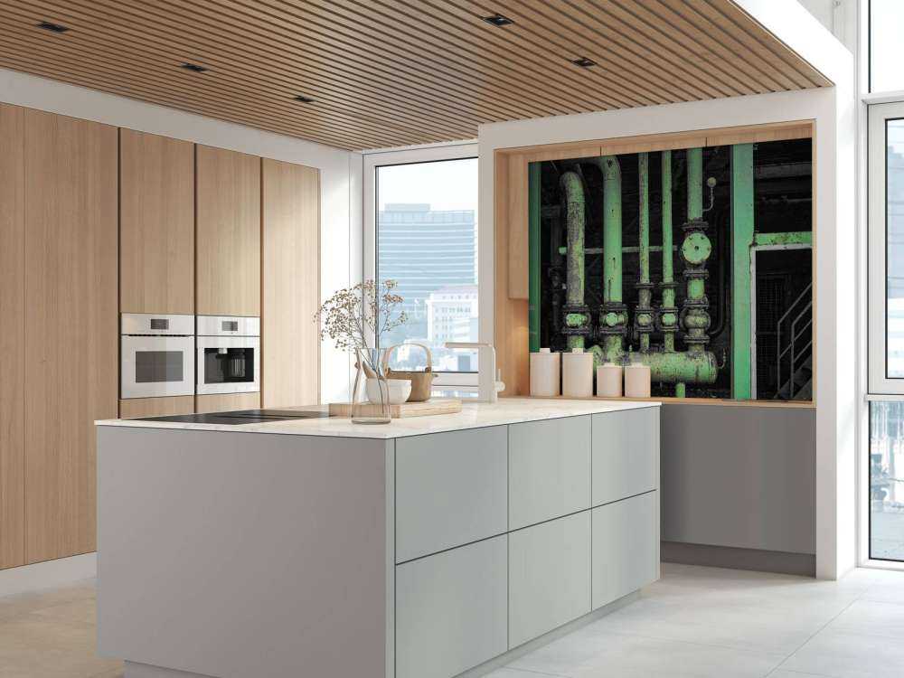 Stare rurki w kolorze zielonym