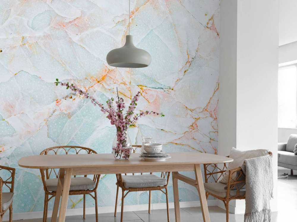 Naturalny niebieski marmur