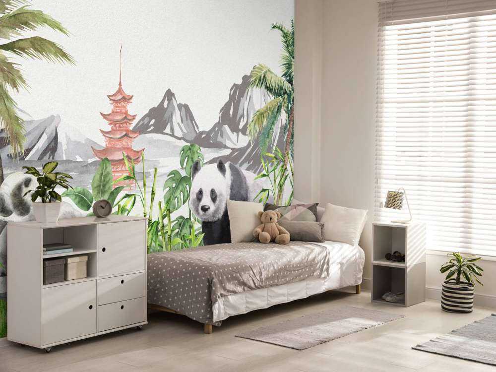 Pandy w bambusowej dżungli