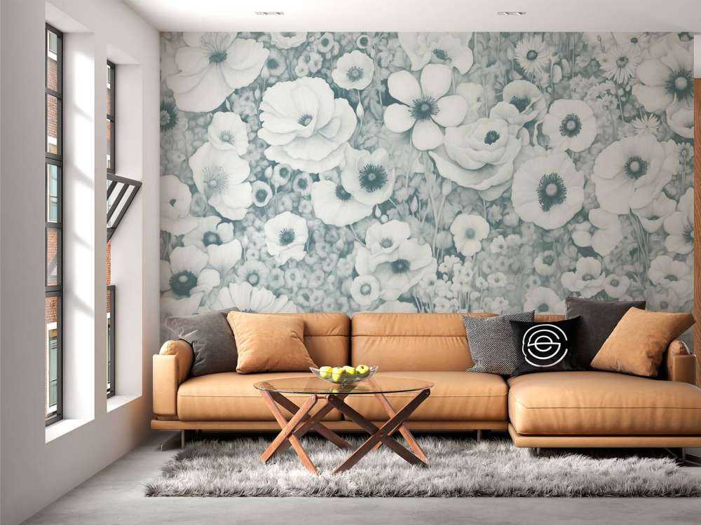 Poppy Tale Monochromatyczny Ocean