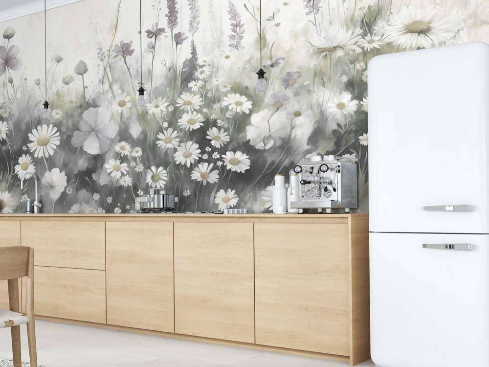 Bujna Zieleń Letniego Oliwkowego Zieleni