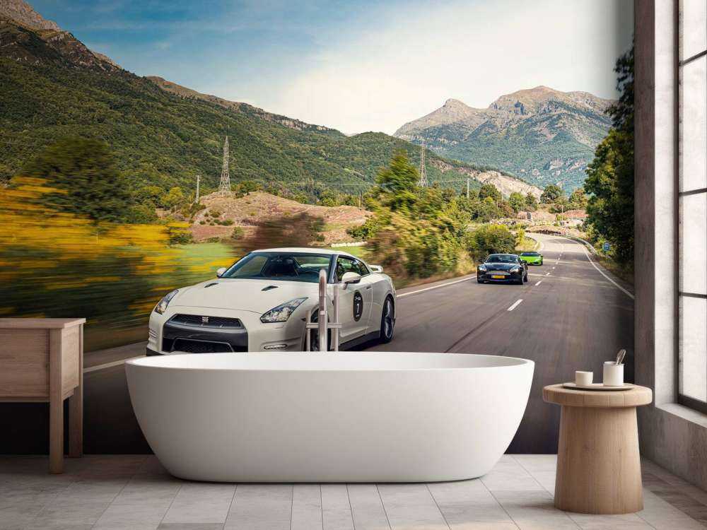 Nissan GT-R w pełnym biegu