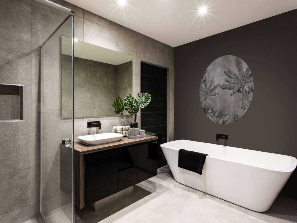 Tropikalne mgławicowe palmy