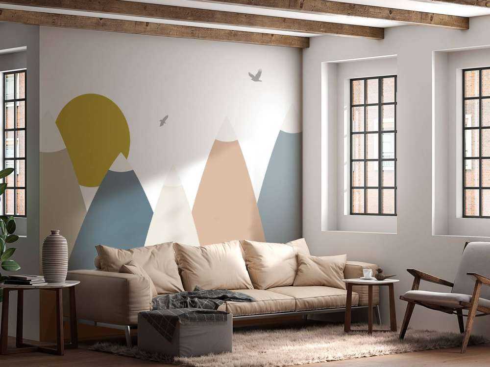 Wysokie góry, kolorowe