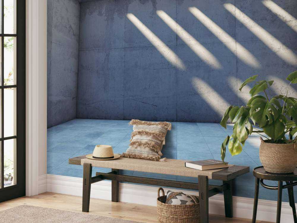 Pusta przestrzeń z otwartym dachem