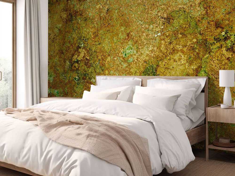 Struktura w kolorze złotym