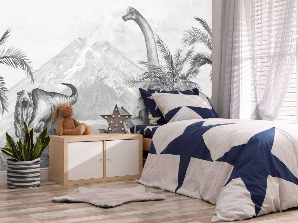 Dinozaury w czerni i bieli