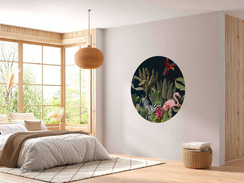 Kolorowe zwierzęta z dżungli