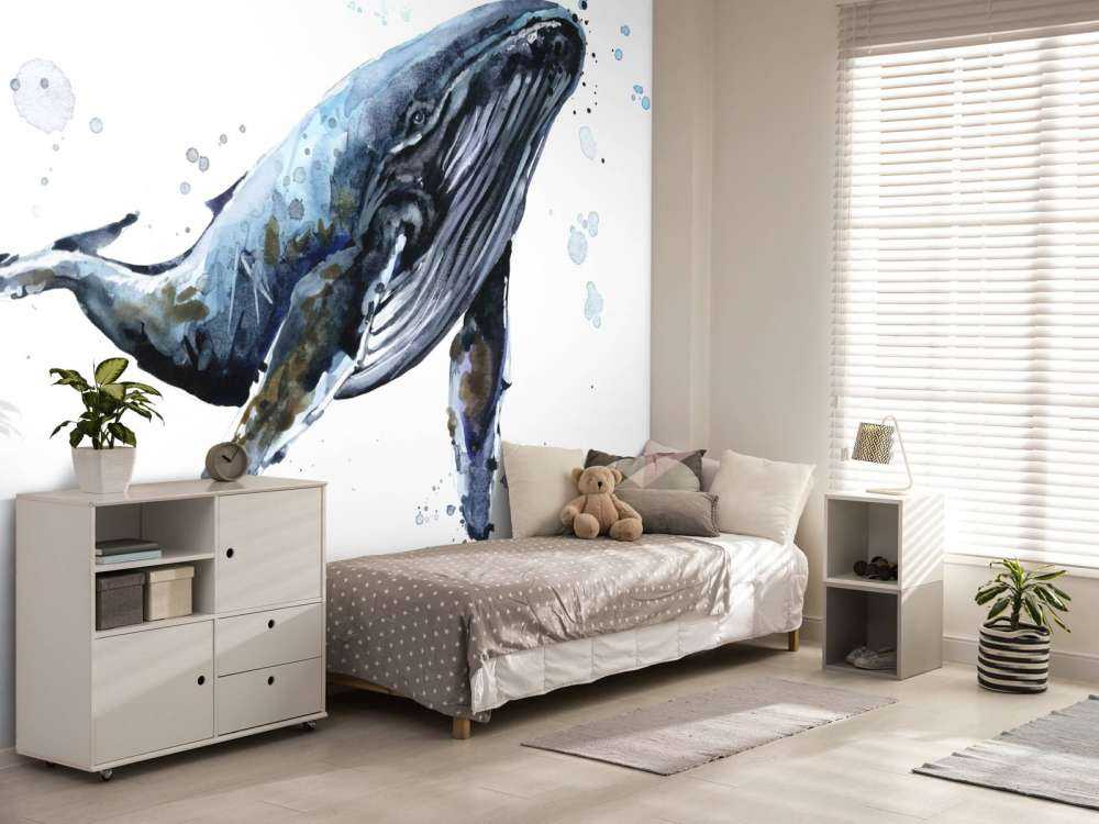 Humpback Whale w akwareli