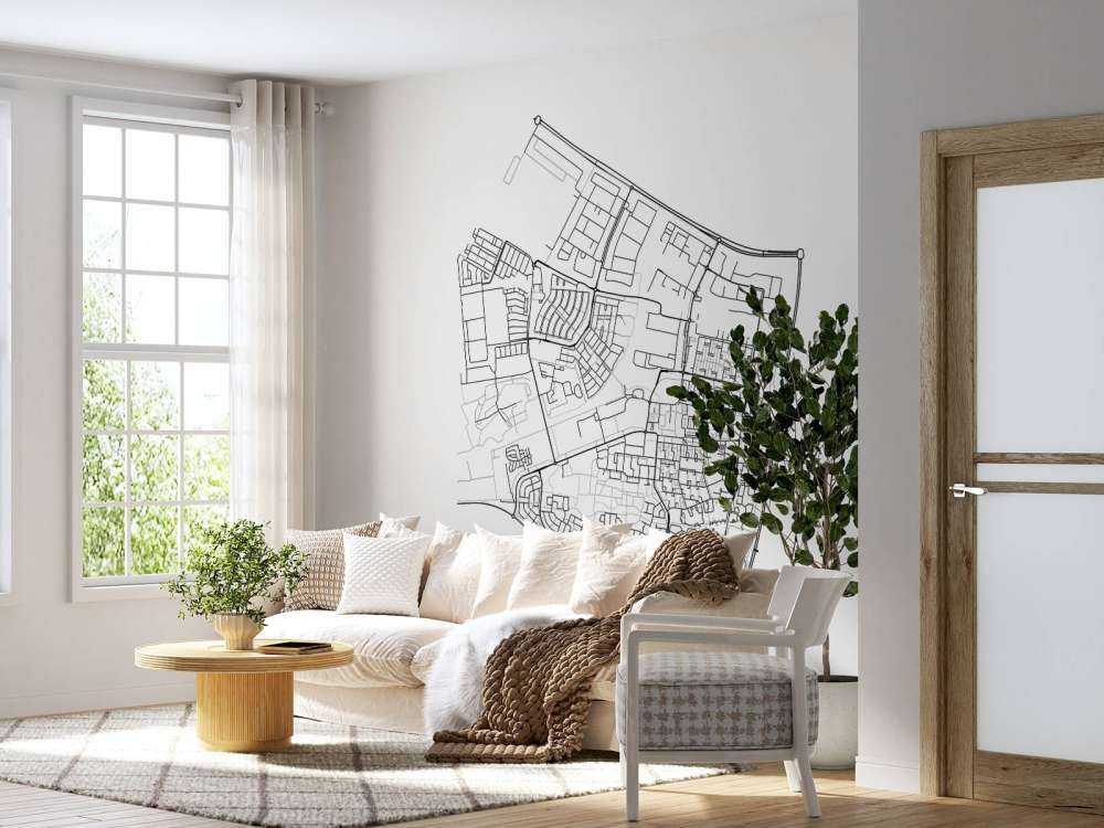 Mapa Drontena, biała