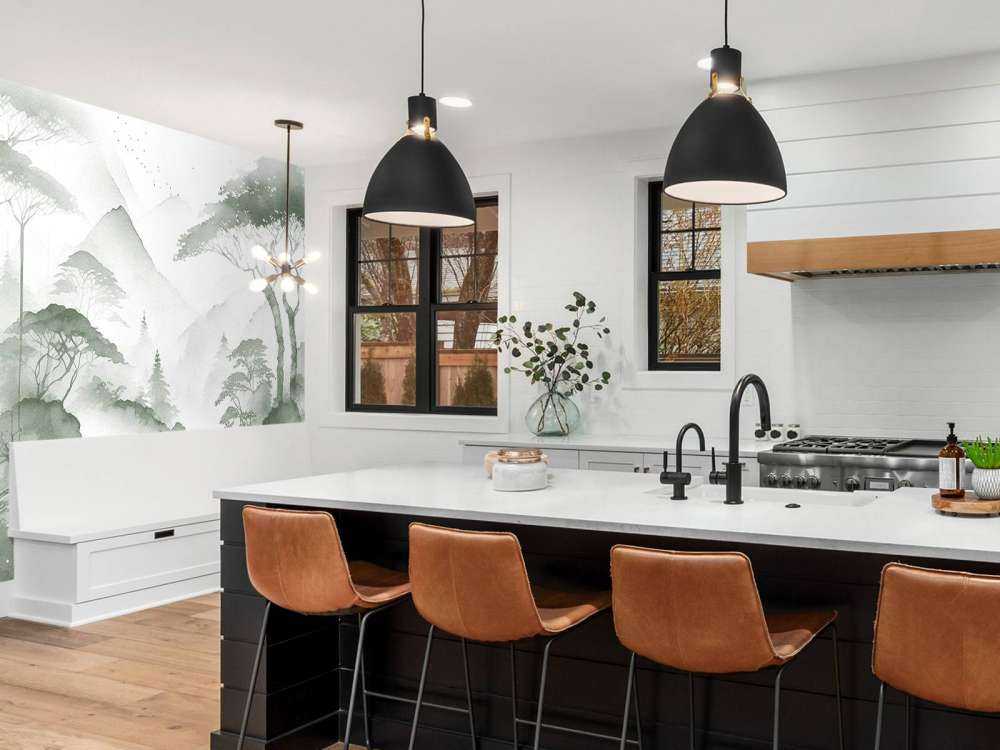 Jezioro Górskie w Mglistej Tuszy, zielony