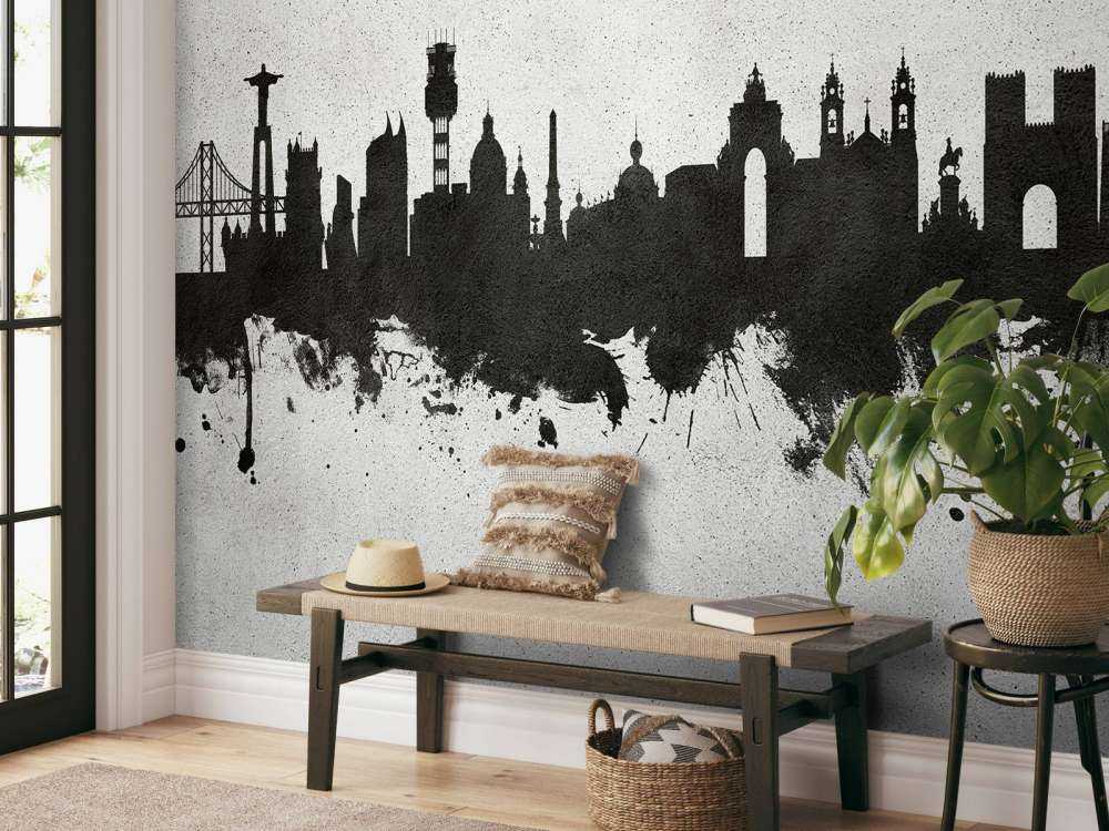 Akwarela panorama, Lizbona