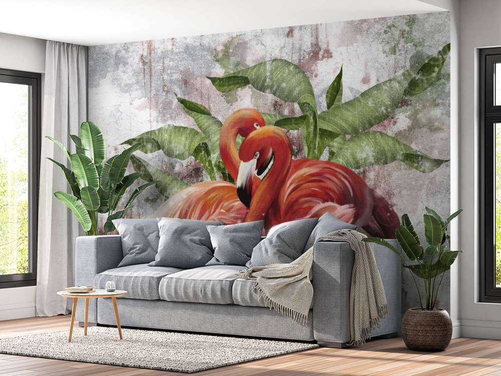 Flamingowy Duett Miłości