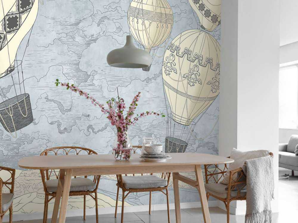 Nowoczesne balony na ogrzane powietrze