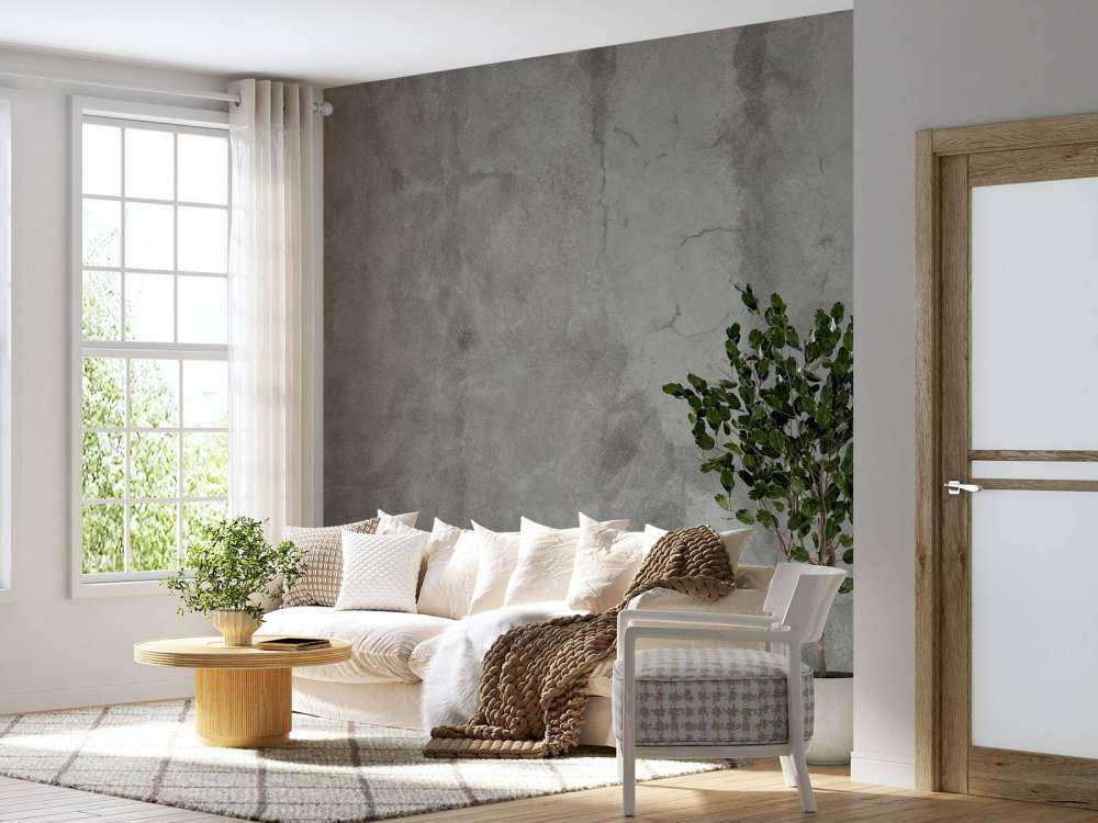 Beton z rozległymi pęknięciami