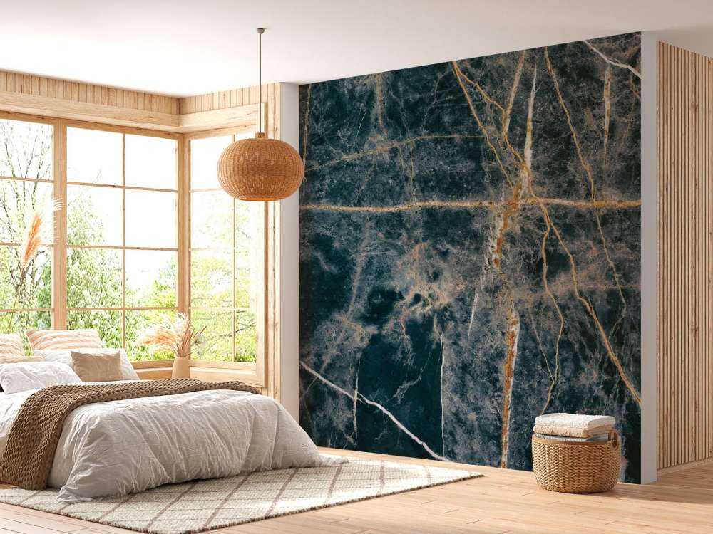 Wytrzymały niebieski marmur