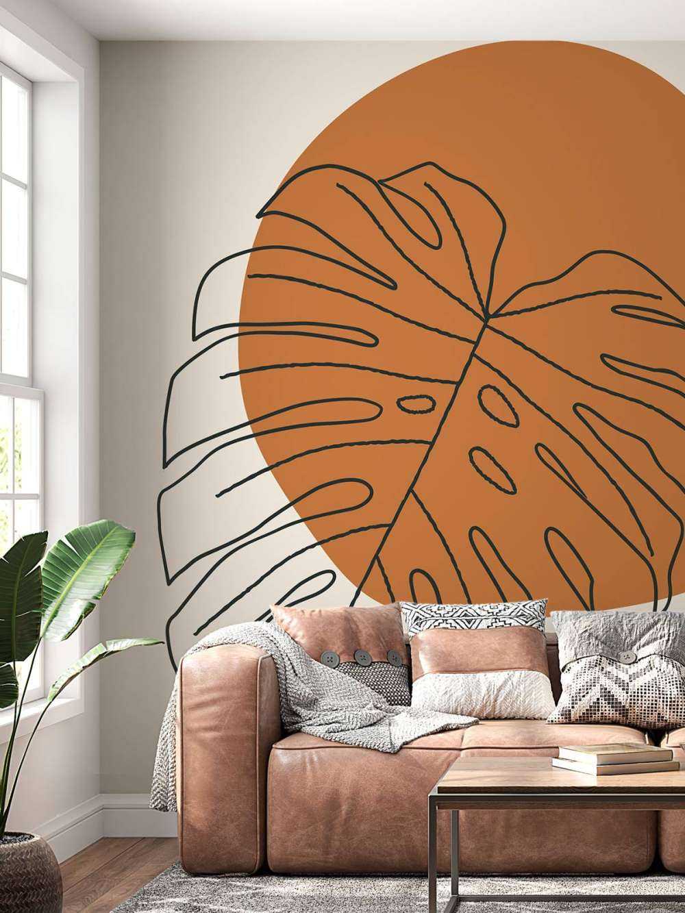 Minimalistyczny liść