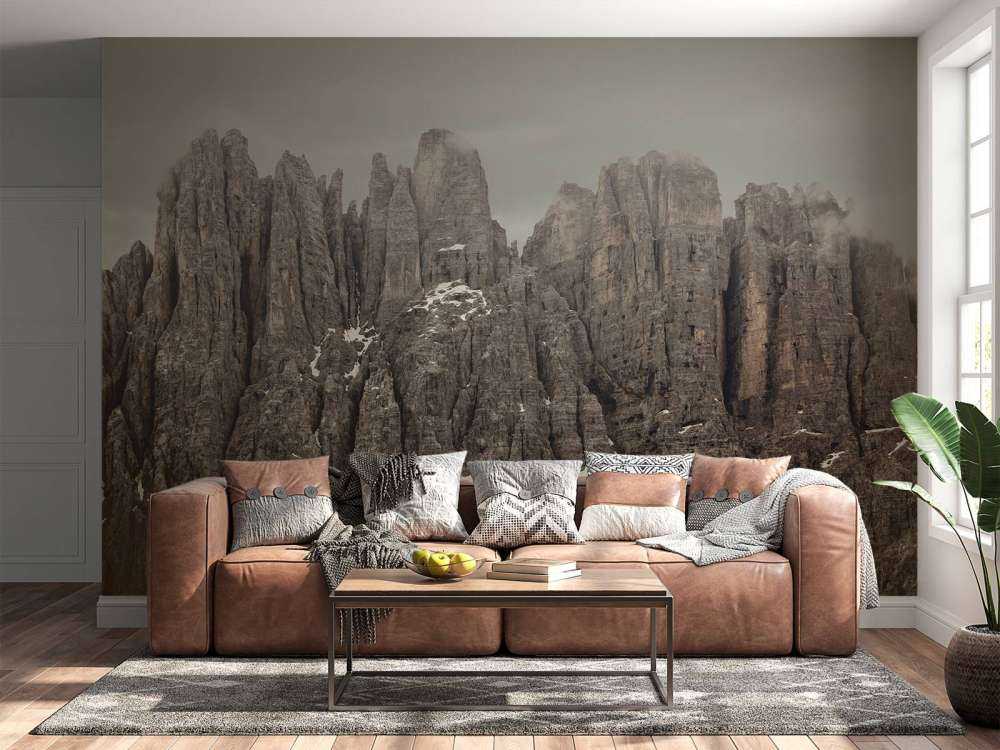 Szczyty górskie w Dolomitach