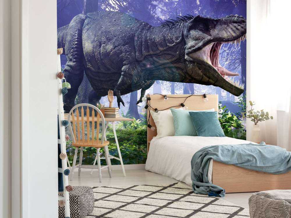 Tyranozaurus Rex nad jeziorem