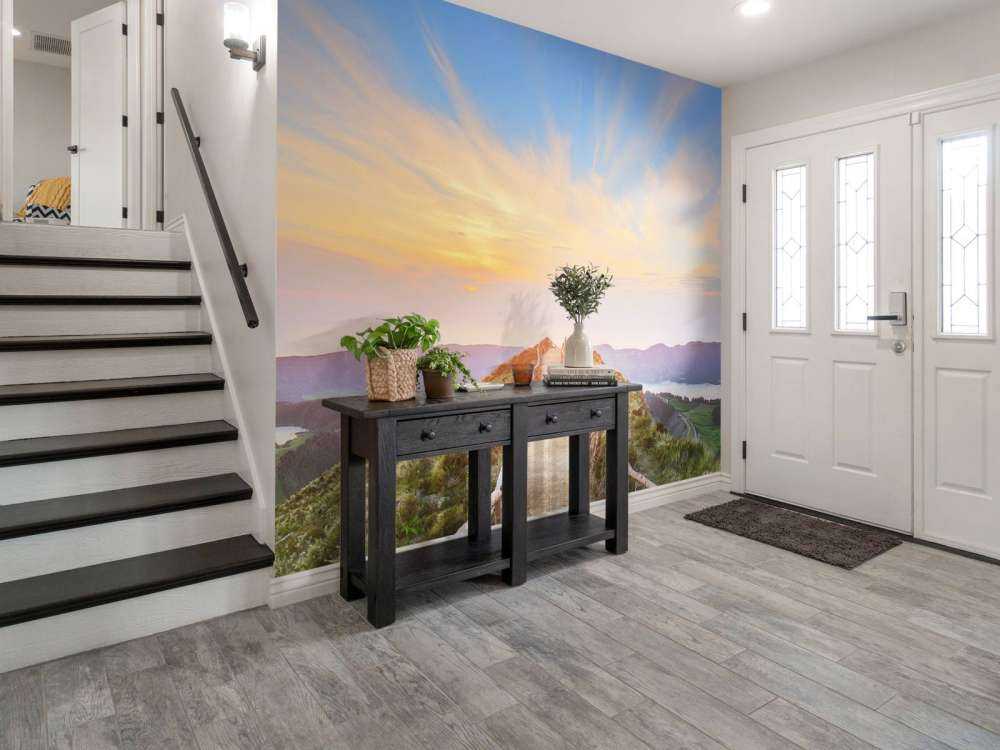 Piękny obszar górski w Portugalii