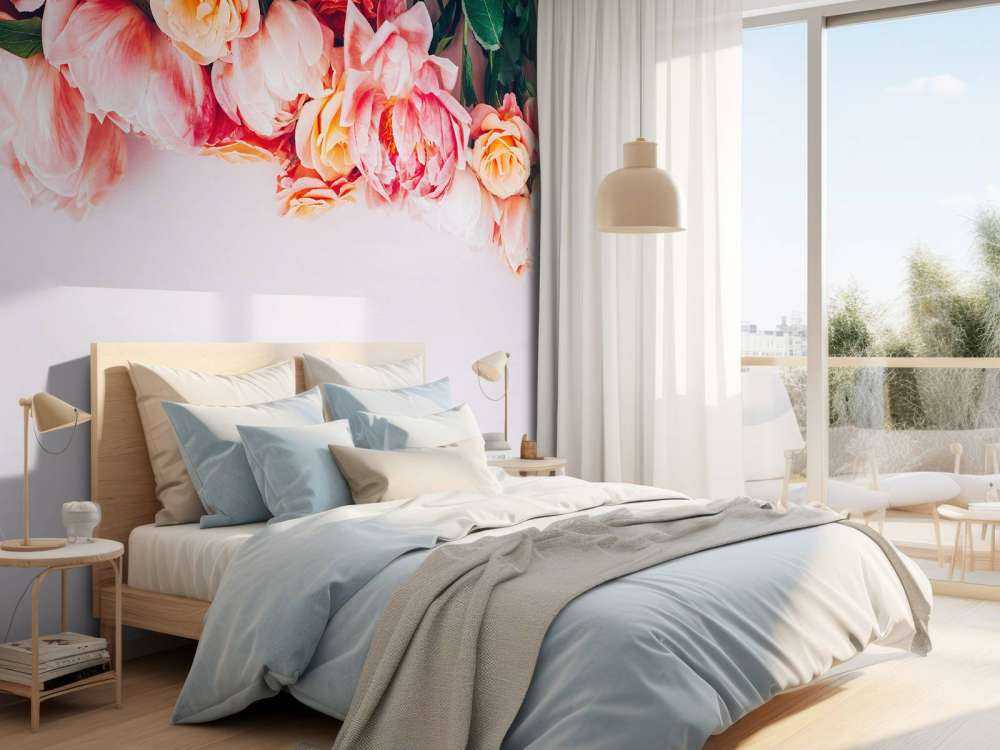 Róże w różnych odcieniach różu