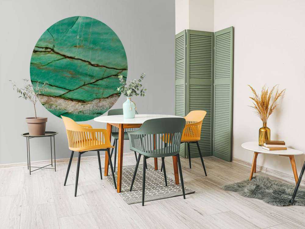 Zbliżenie na zielony marmur