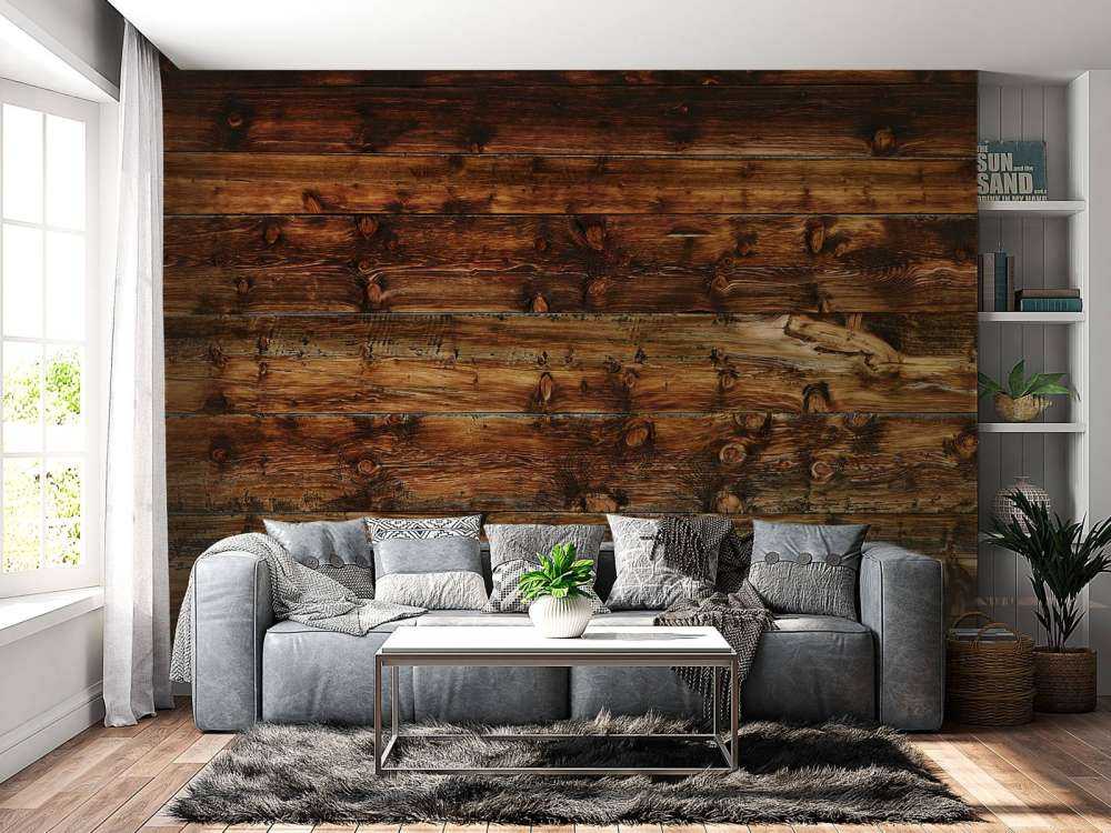 Drewno płomieniowane