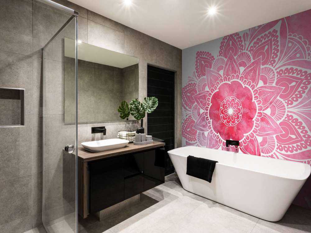 Mandala z motywem kwiatowym