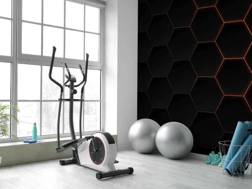 Abstrakcyjne sześciokąty