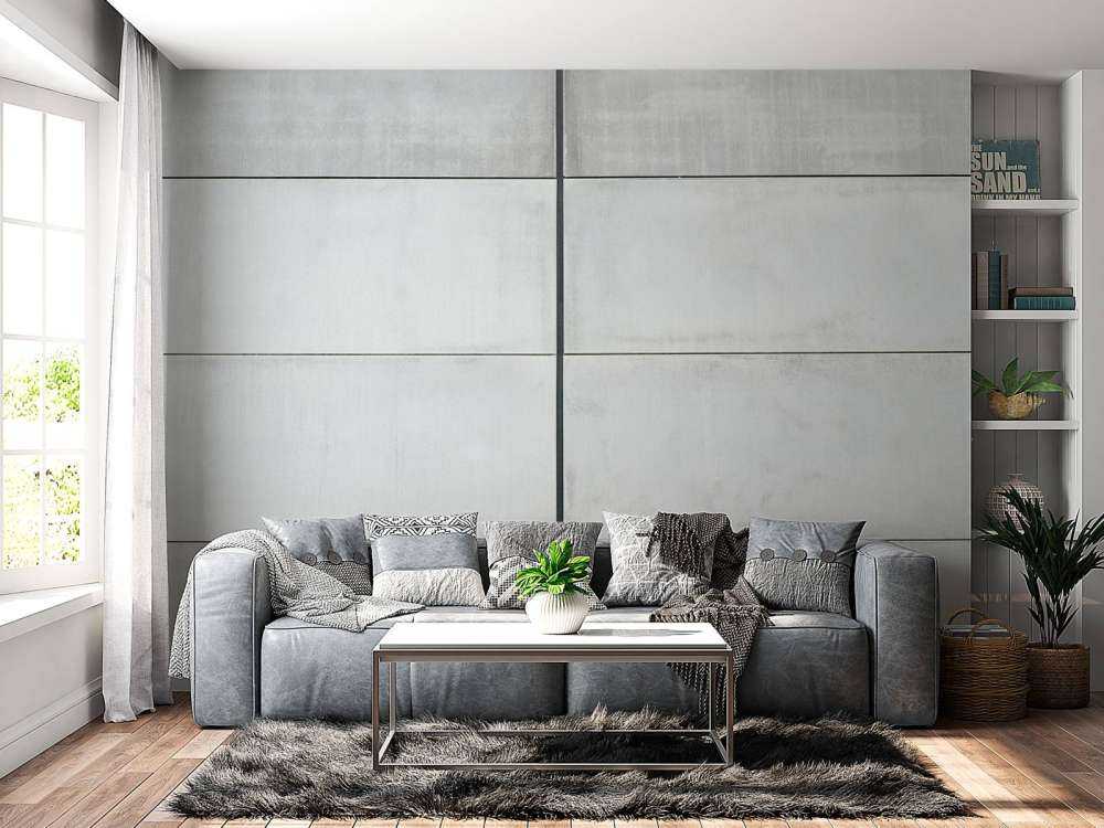 Ściana z płyt betonowych