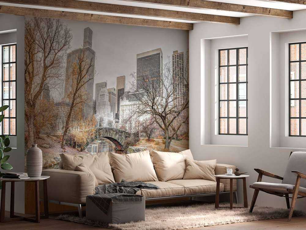 Park Centralny w zimie