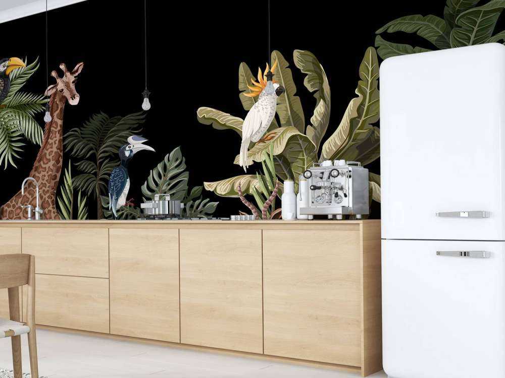 Różne zwierzęta z dżungli