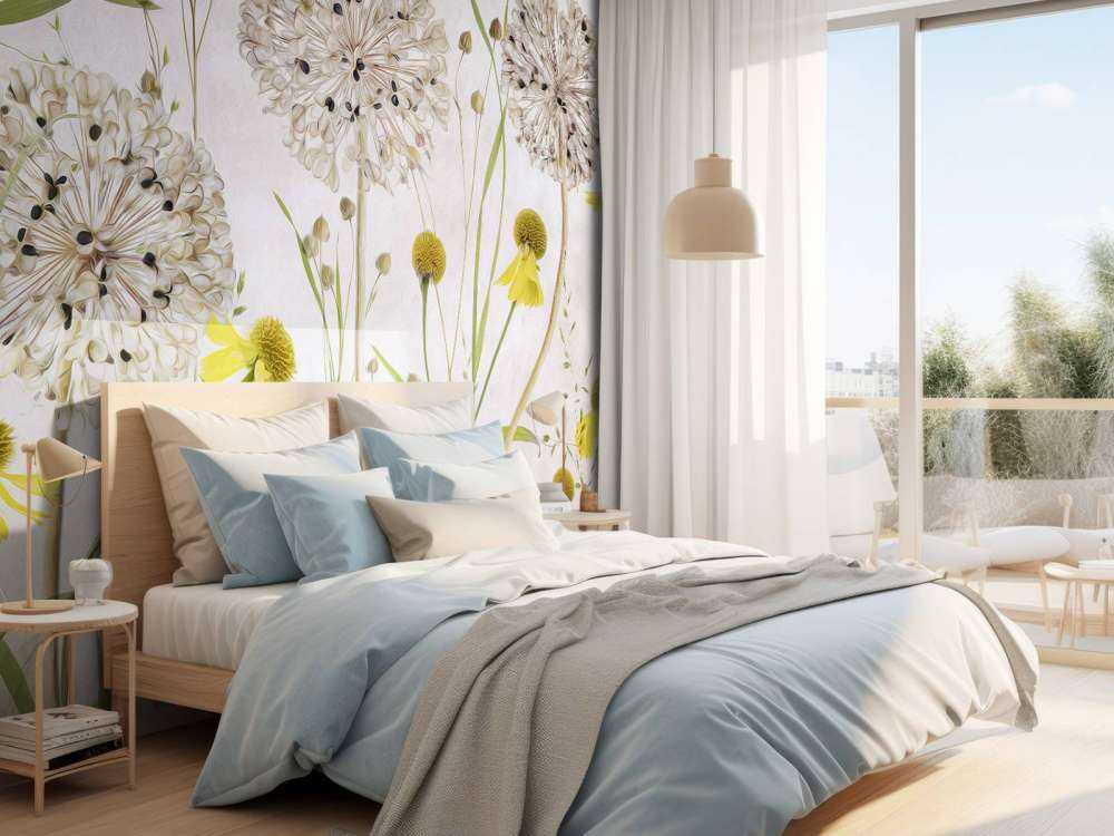 Alliums and heleniums