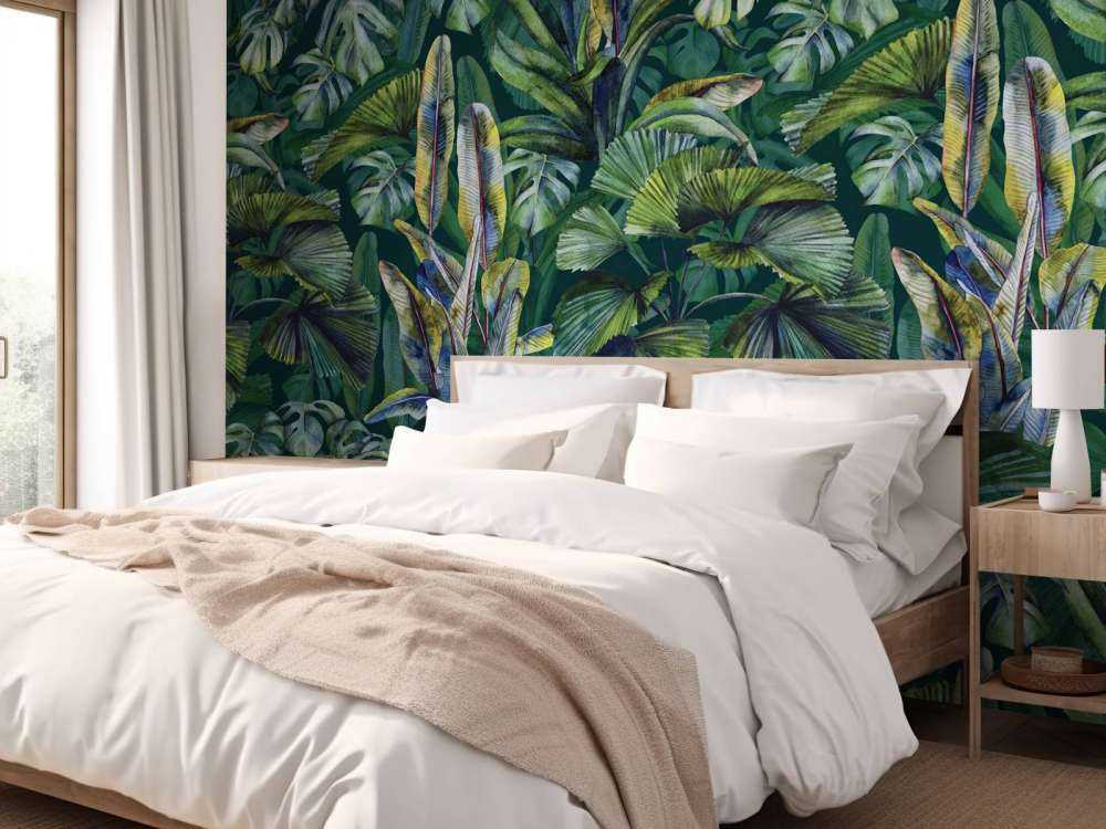 Ręcznie rysowane liście