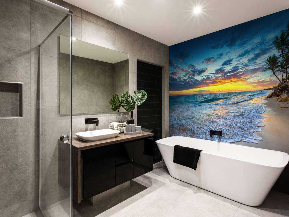 Wschód słońca na plaży