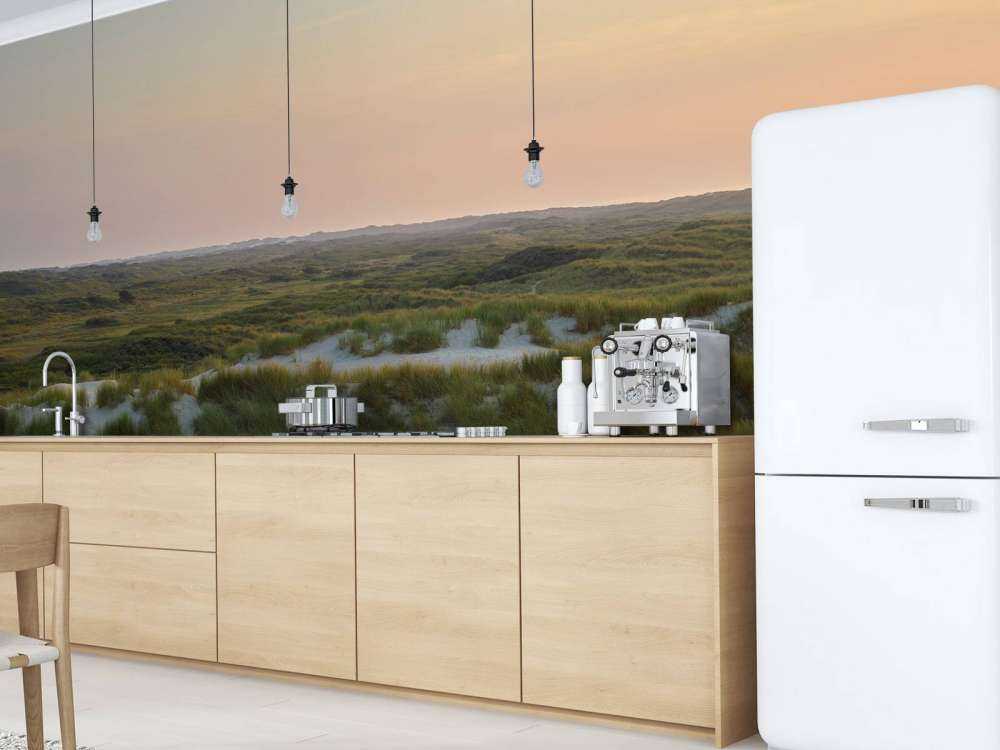 Zachód słońca na wydmach