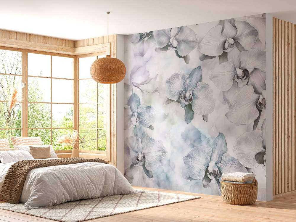 Melodie orchidei akwarelowych