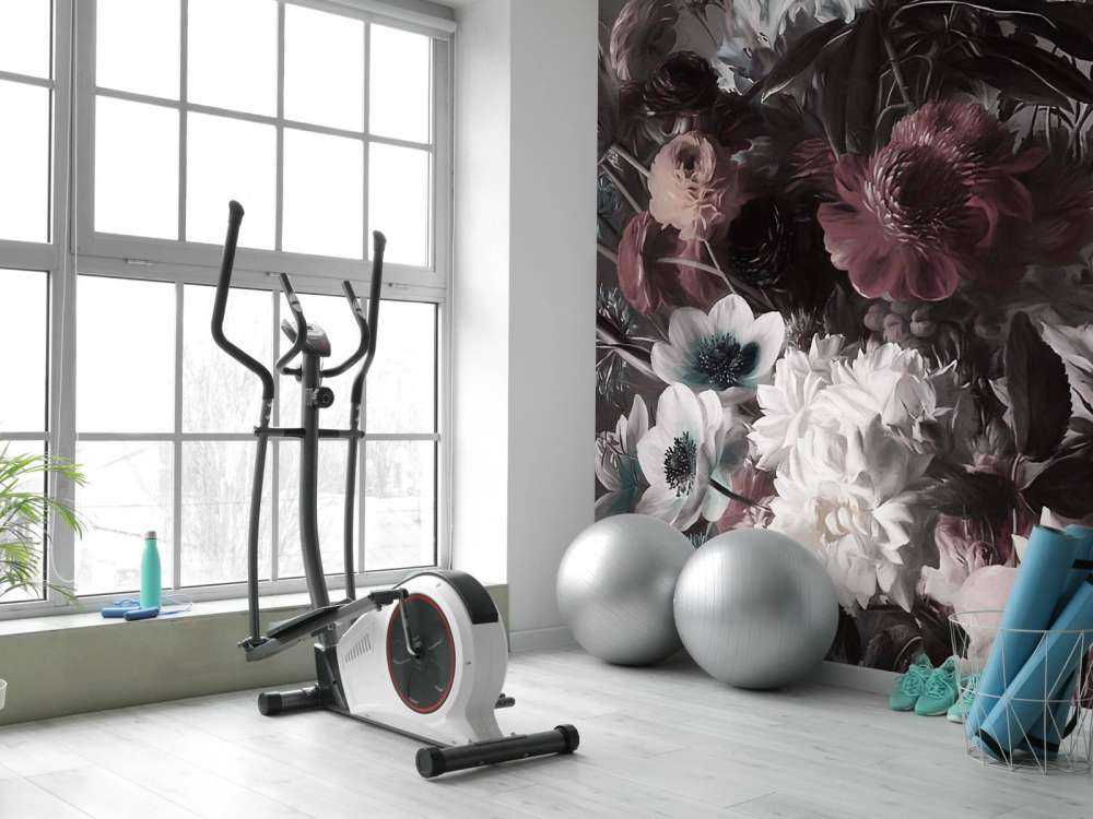 Duży bukiet z anemonami pomarańczowymi