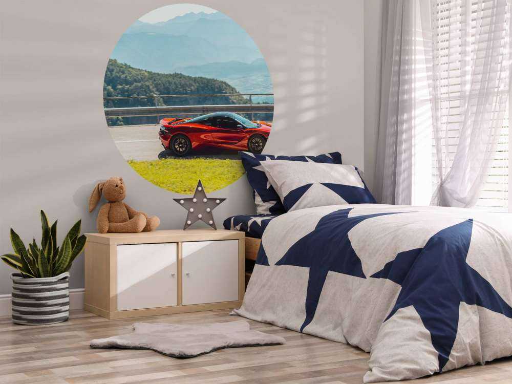 Jadąc przez górski krajobraz