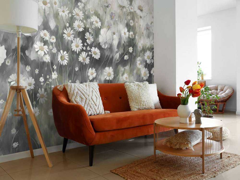 Bujna Zieleń Letniego Oliwkowego Zieleni