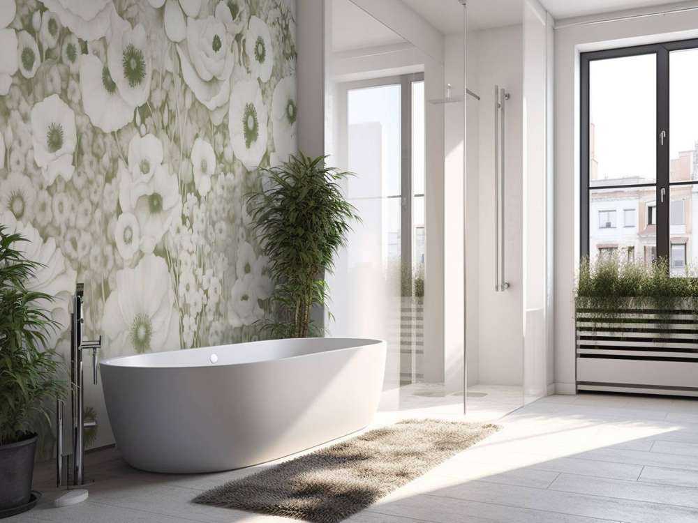 Poppy Tale Monochrome Zielony