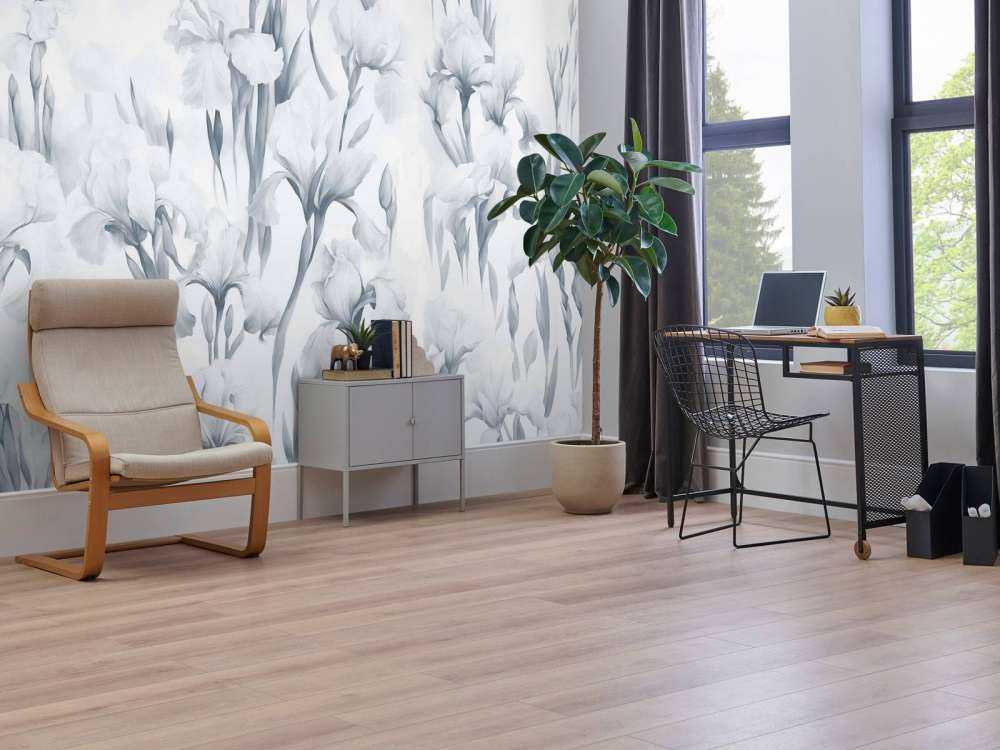 Irysy Tańczą Bezszwowo Chłodny Niebieski