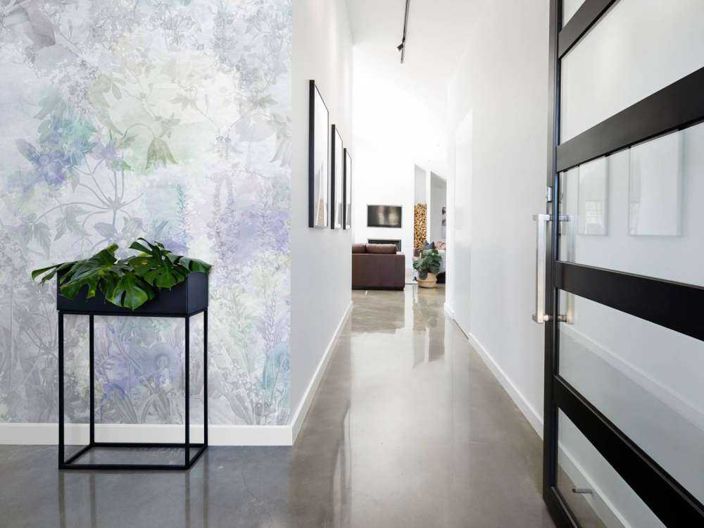 Ogród akwarelowy Fioletowy