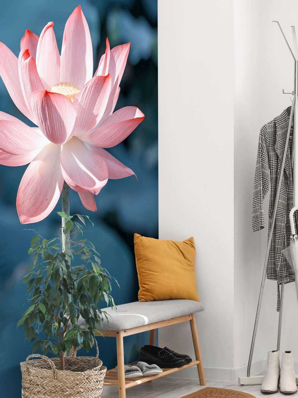 Kwiat lotosu jasnoróżowy