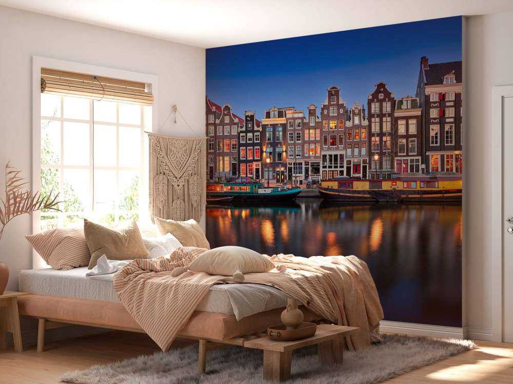 Domy kanałowe Amsterdam