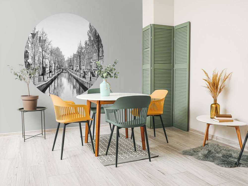 Amsterdam w czerni i bieli