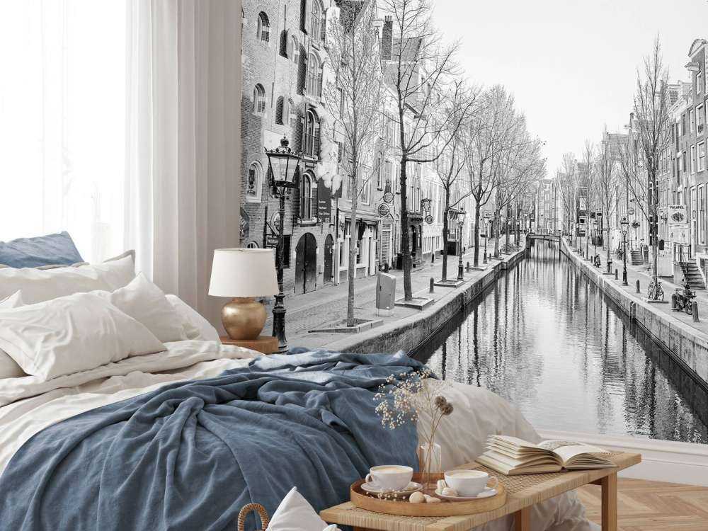 Amsterdam w czerni i bieli